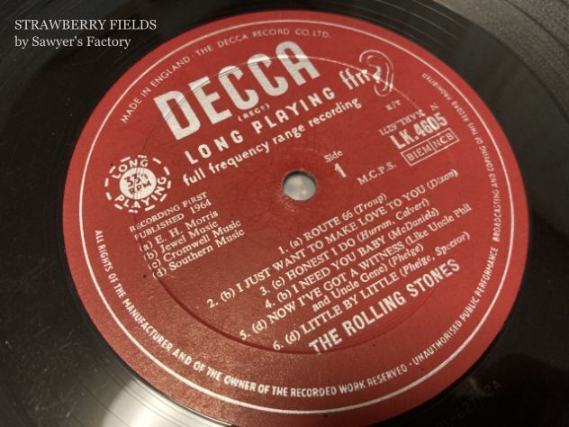 The Rolling Stonesファースト・アルバムのUKオリジナル
